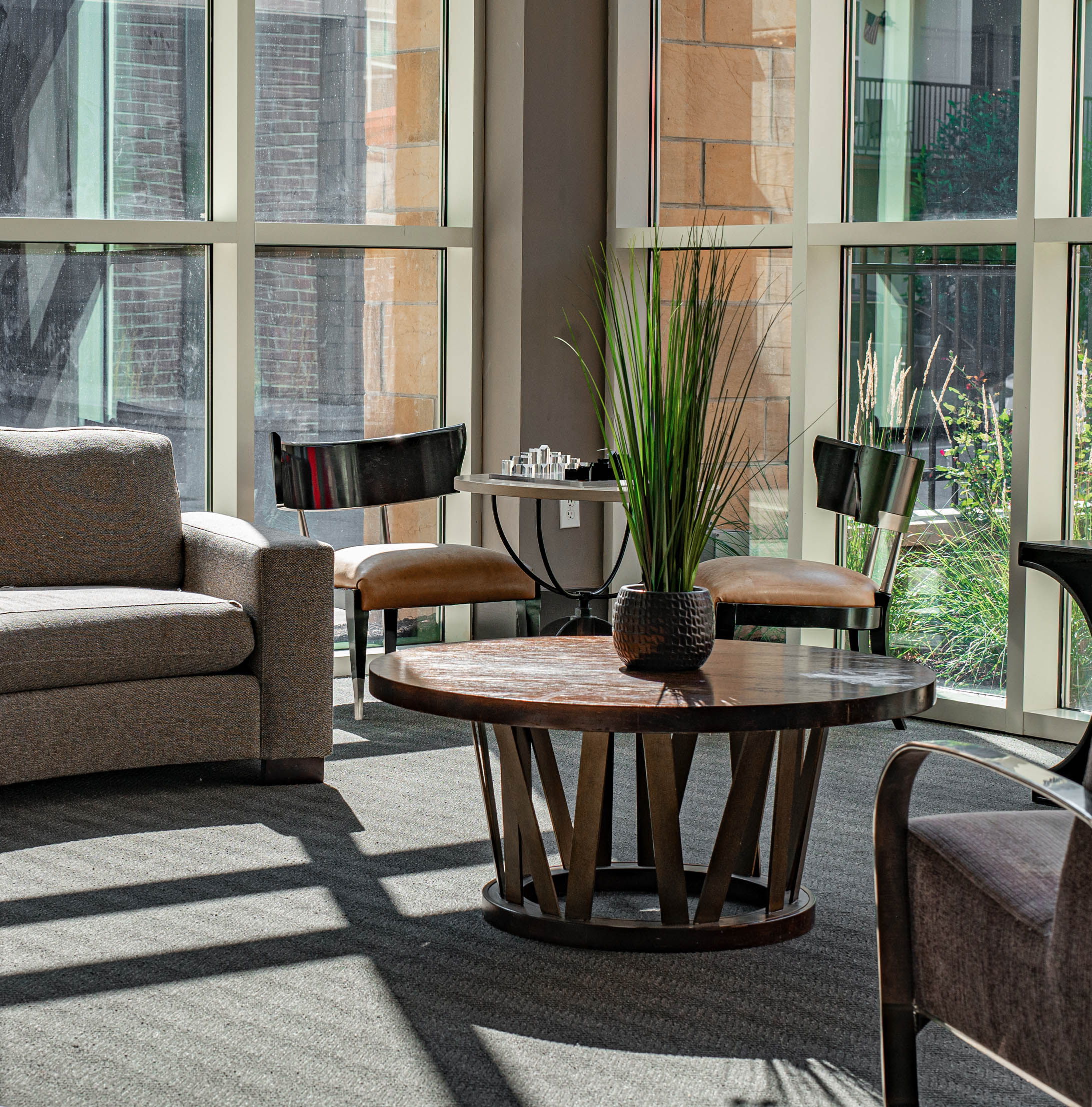 sitting area in lobby